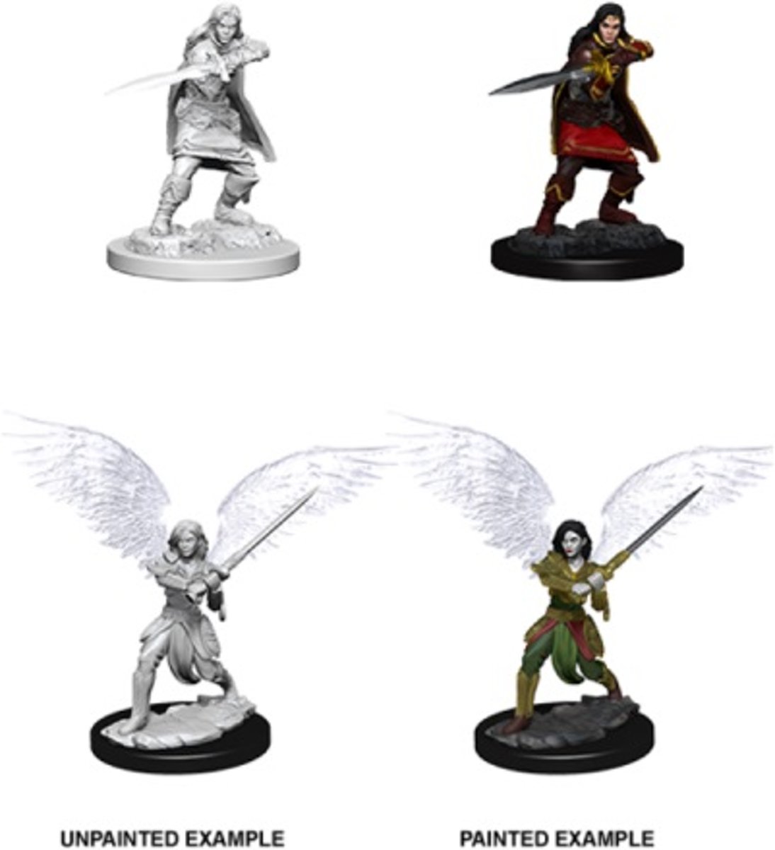 Dungeons and Dragons Nolzurs Marvelous Miniatures: Aasimar Fighter, Female
