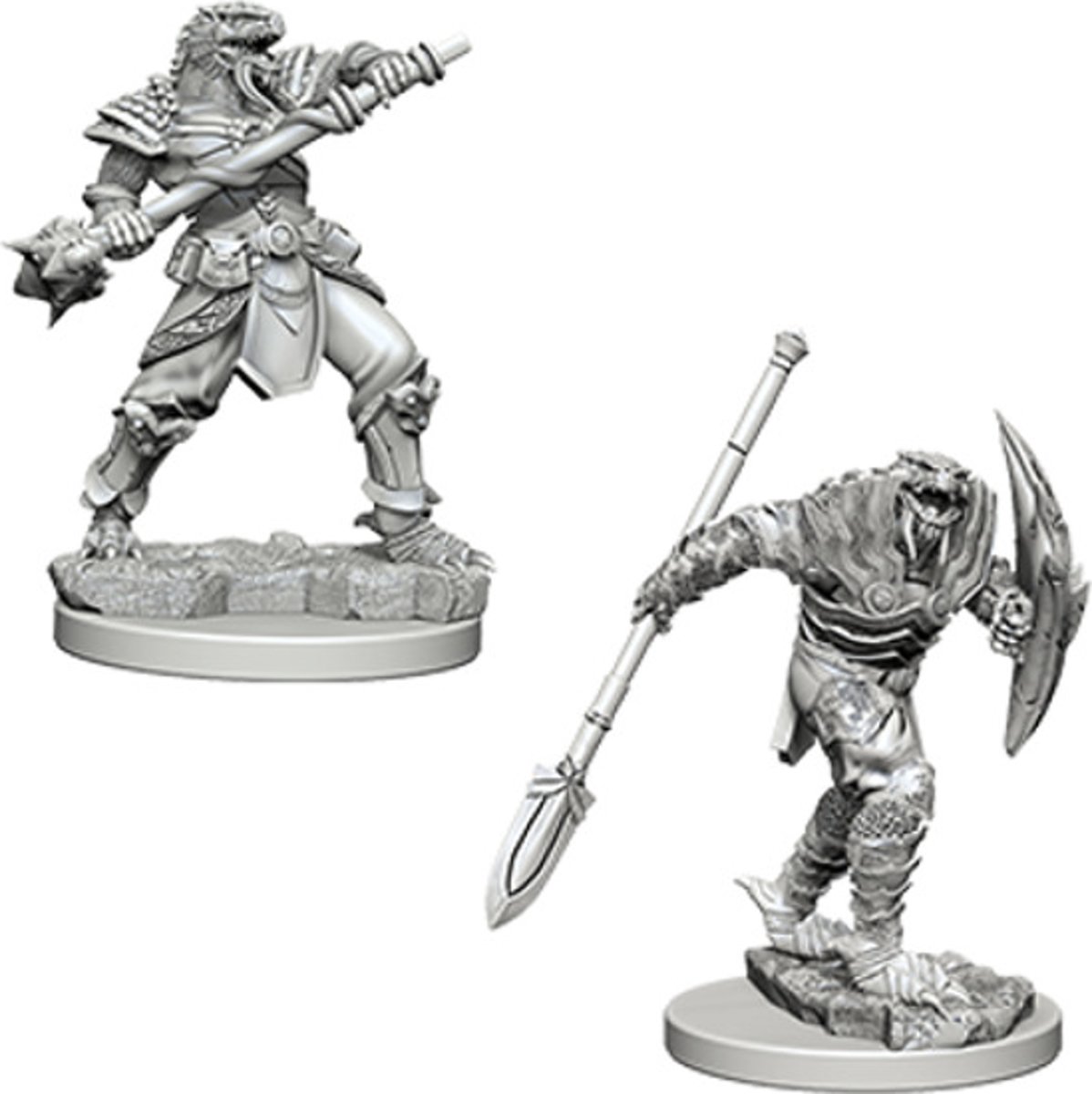 Dungeons and Dragons Nolzurs Marvelous Miniatures: Dragonborn Fighter with Spear