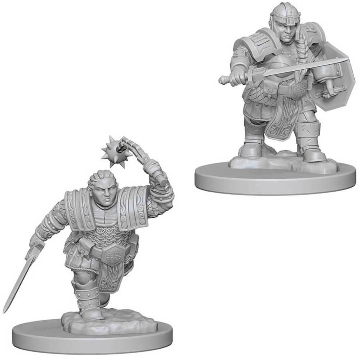 Dungeons and Dragons Nolzurs Marvelous Miniatures: Dwarf Fighter, Female