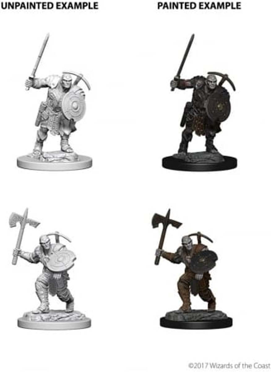 Dungeons and Dragons Nolzurs Marvelous Miniatures:  Earth Genasi Fighter