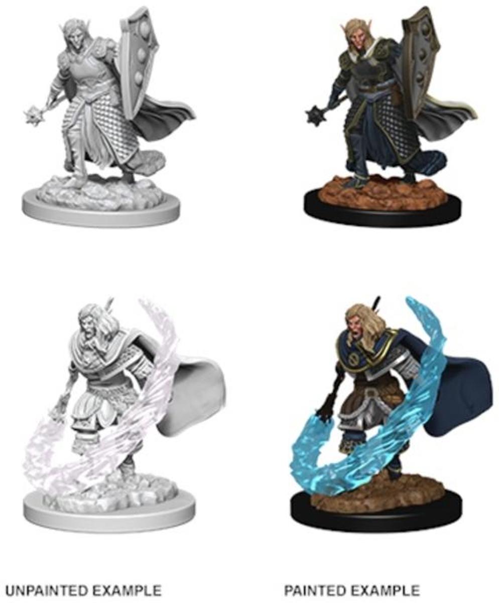 Dungeons and Dragons Nolzurs Marvelous Miniatures: Elf Cleric, Male