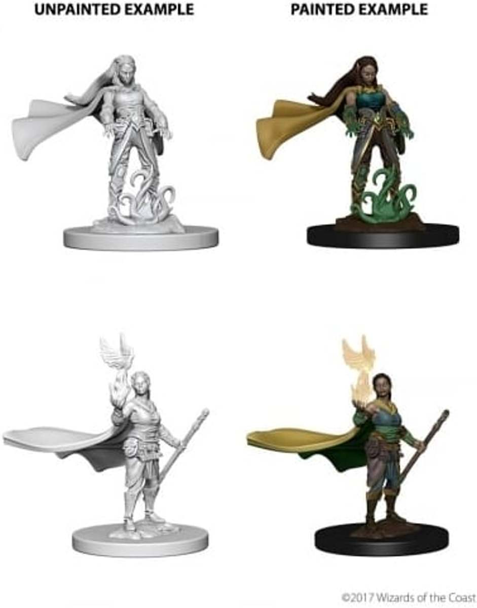 Dungeons and Dragons Nolzurs Marvelous Miniatures:  Elf Druid, Female