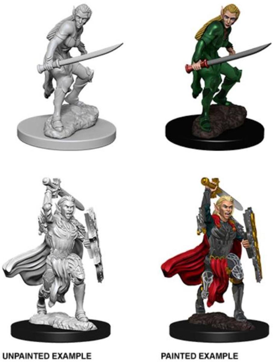 Dungeons and Dragons Nolzurs Marvelous Miniatures: Elf Fighter, Female