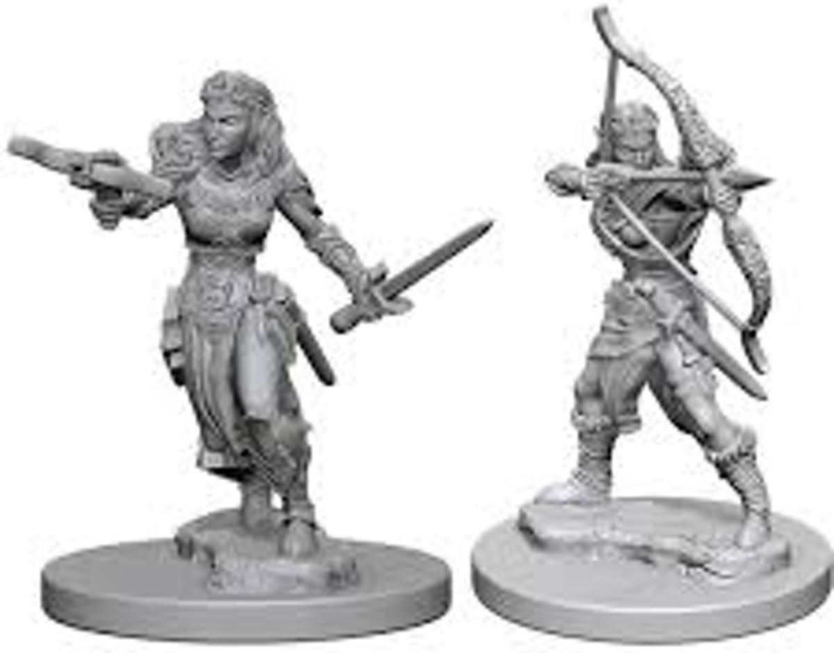 Dungeons and Dragons Nolzurs Marvelous Miniatures: Elf Ranger, Female