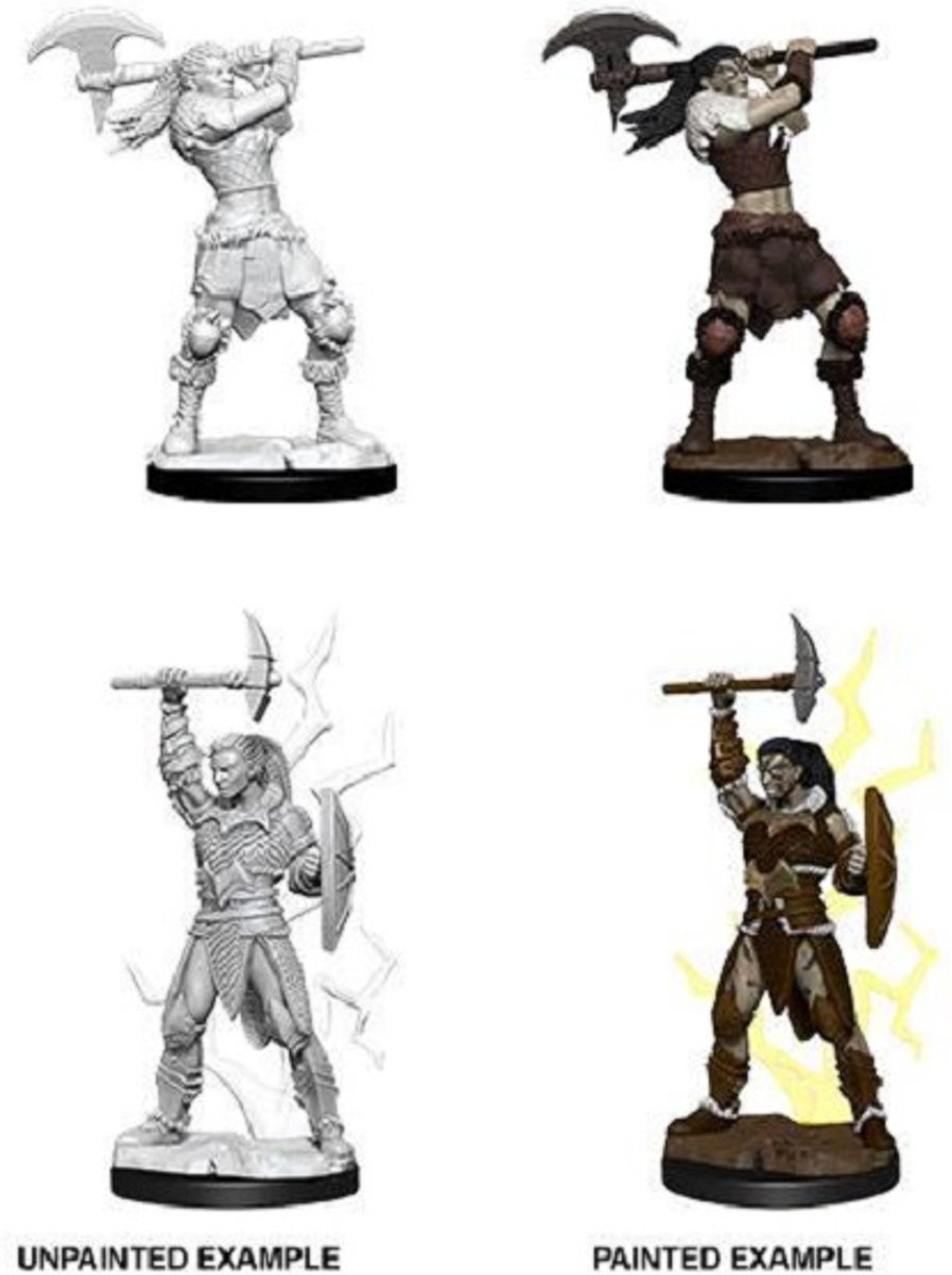 Dungeons and Dragons Nolzurs Marvelous Miniatures: Goliath Barbarian, Female