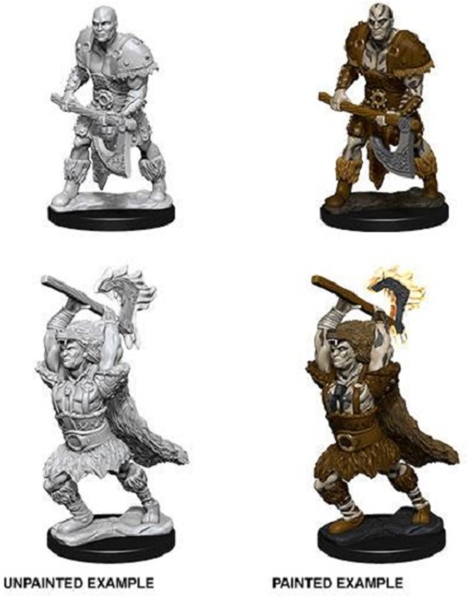 Dungeons and Dragons Nolzurs Marvelous Miniatures: Goliath Barbarian, Male