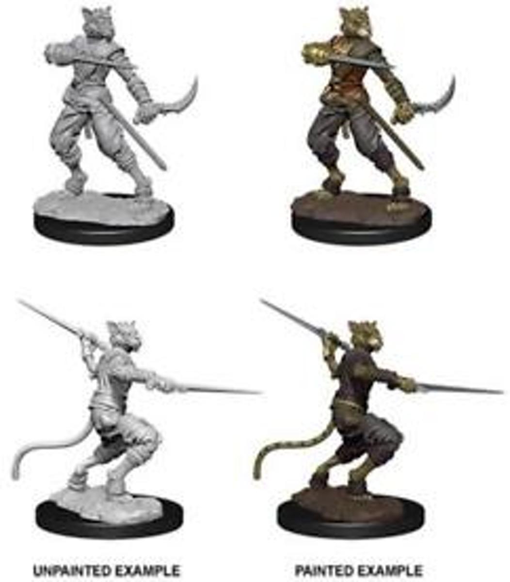 Dungeons and Dragons Nolzurs Marvelous Miniatures: Tabaxi  Male Rogue