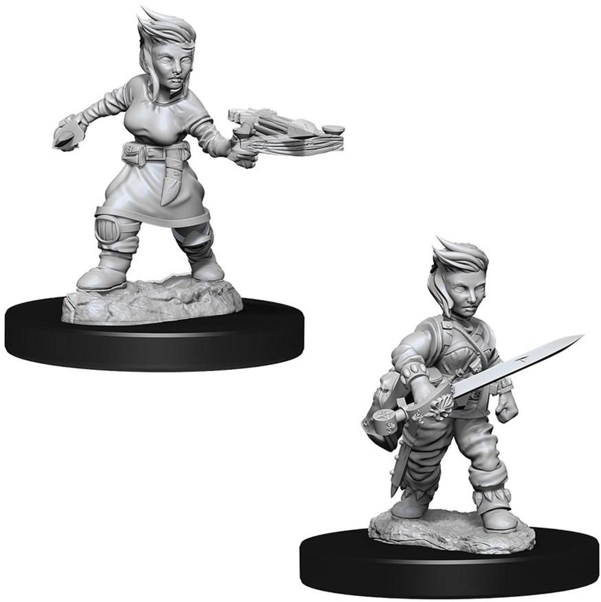 Pathfinder Battles Deep Cuts: Halfling Rogue, Female