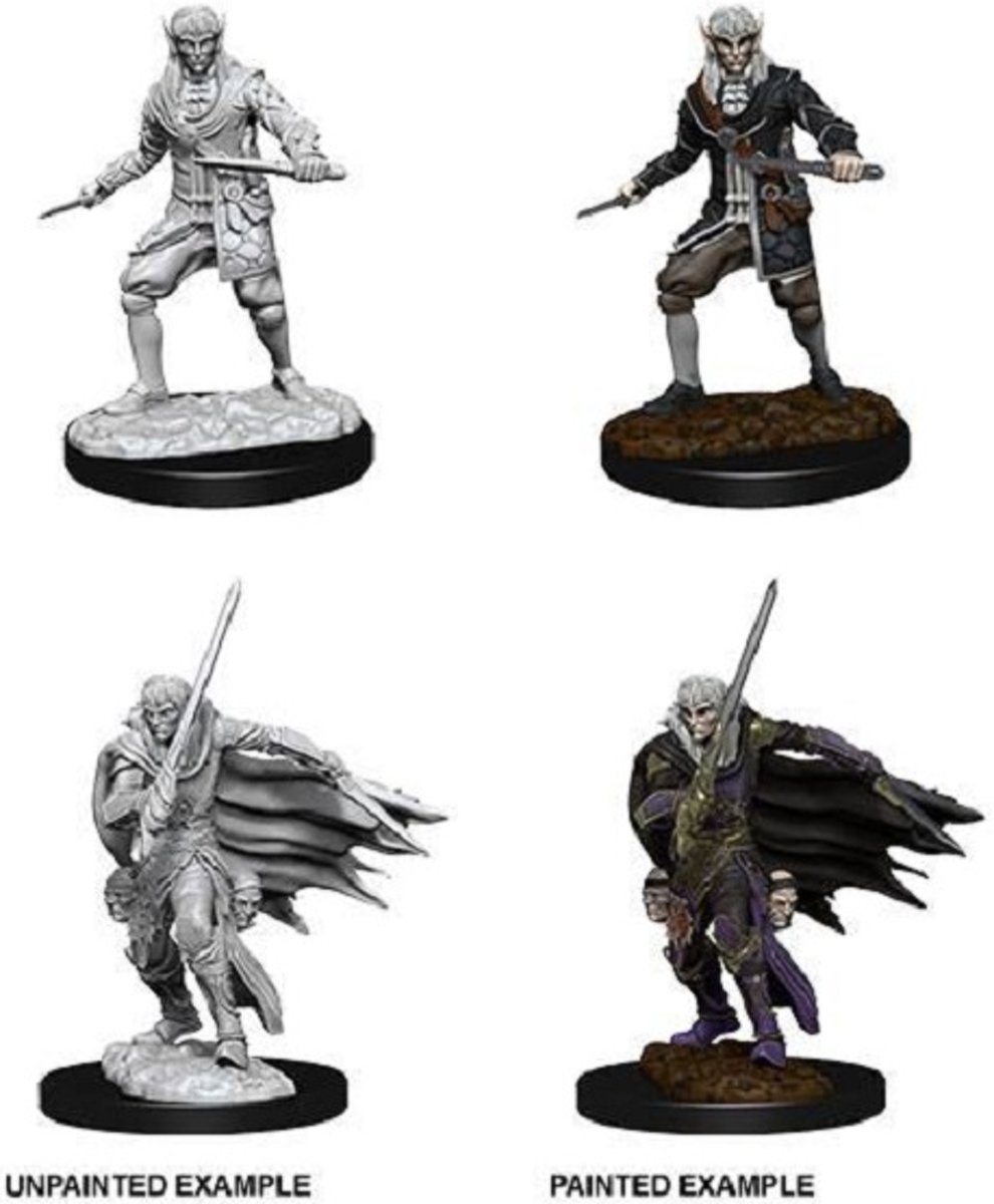 Pathfinder Battles Deep Cuts Unpainted Miniatures: Elf Rogue, Male