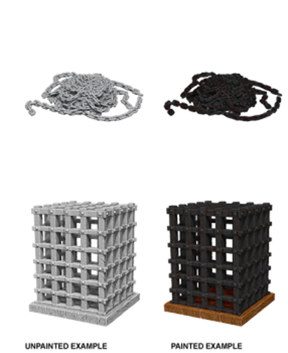 WizKids Deep Cuts Miniatures: Cage & Chains