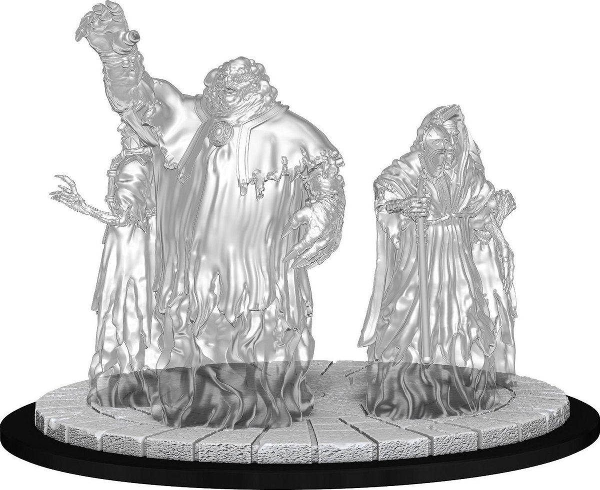 Wizkids: Magic the Gathering -Unpainted Miniatures - Obzedat Ghost Council