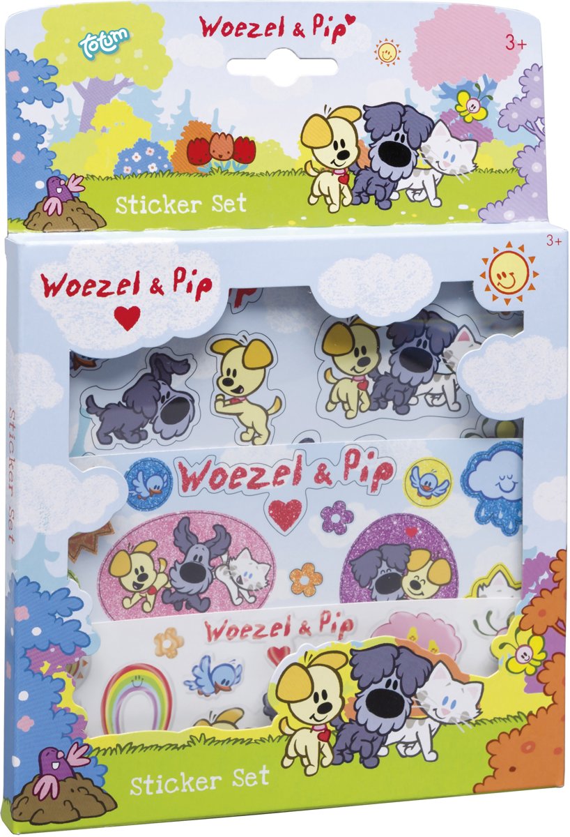 Woezel & Pip Stickerset