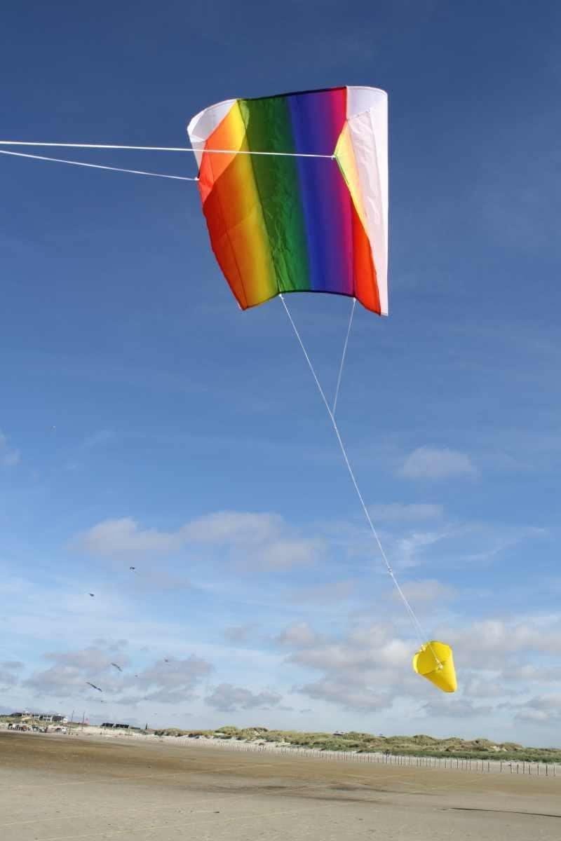 Kindervlieger- Rainbow - Ready-To-Fly - Eénlijns Super Vlieger