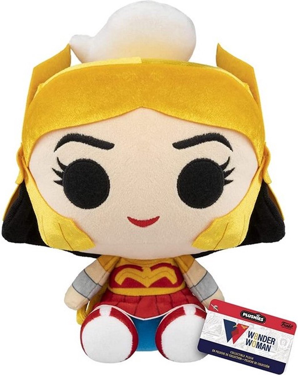 DC Comics - Wonder Woman knuffel - 20 cm - Pluche - Wonder Woman 80th Challenge of the Gods 1987