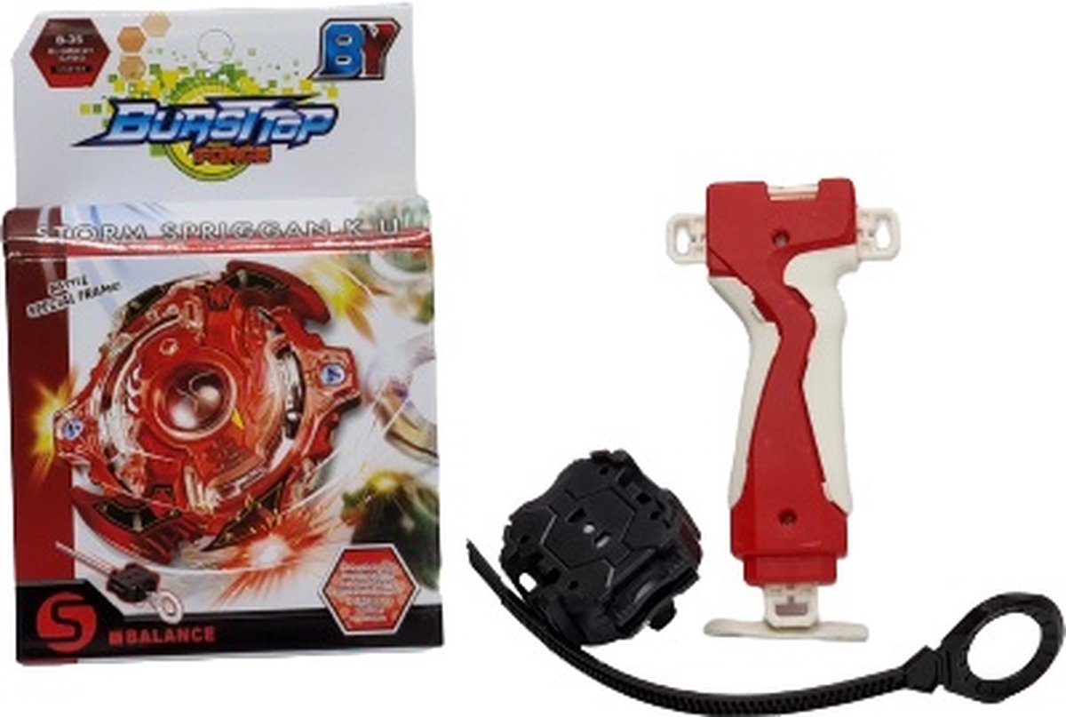 Bursttop B-35 Storm Spriggan  - beyblade Beyblade - Inclusief Launcher - Beyblade Burst - Beyblade Speelgoed- Beyblade Burst Turbo- Beyblade Burst Evolution- Gyro