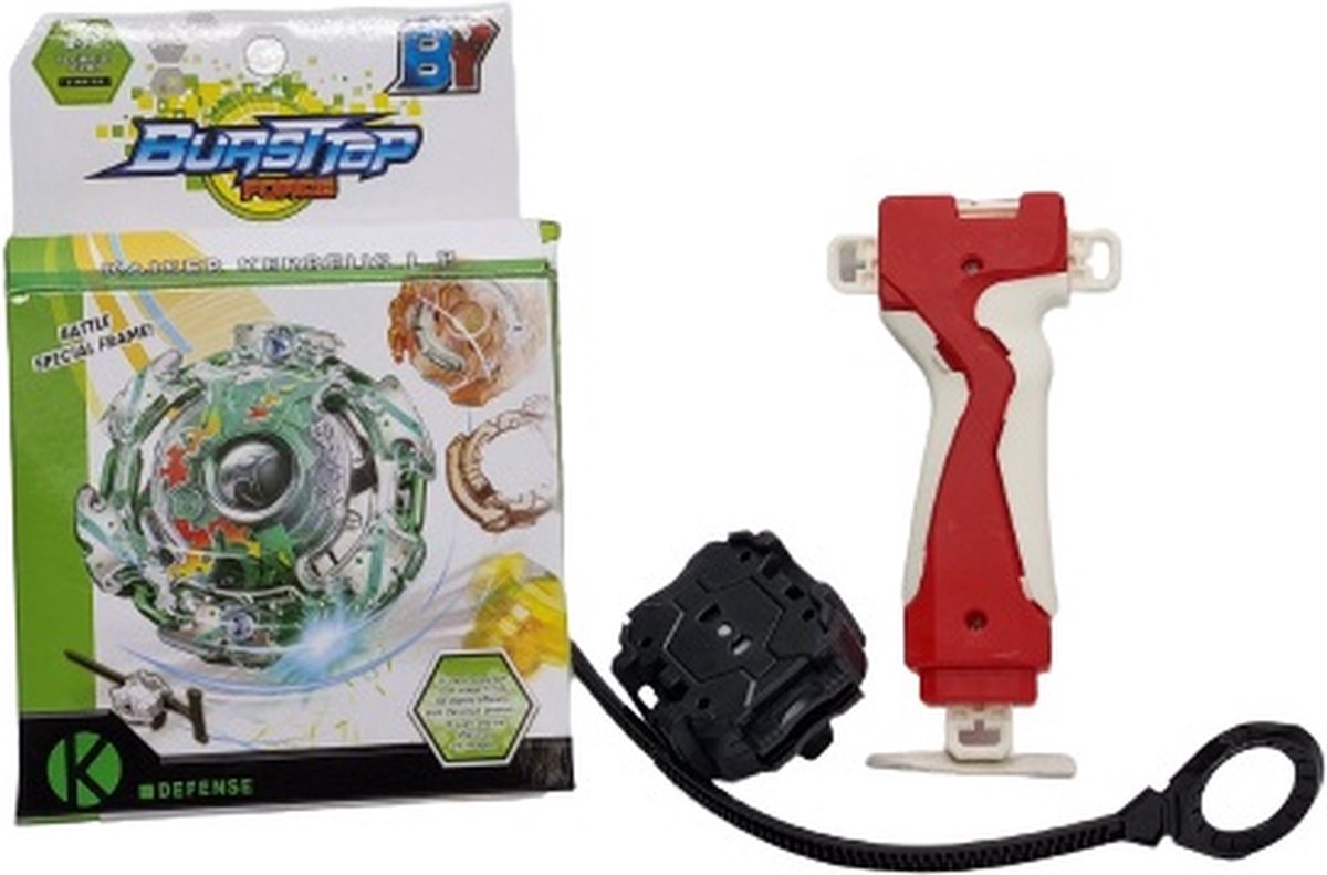 Bursttop B-37 Kaiser Kerbeus - beyblade Beyblade - Inclusief Launcher - Beyblade Burst - Beyblade Speelgoed- Beyblade Burst Turbo- Beyblade Burst Evolution- Gyro