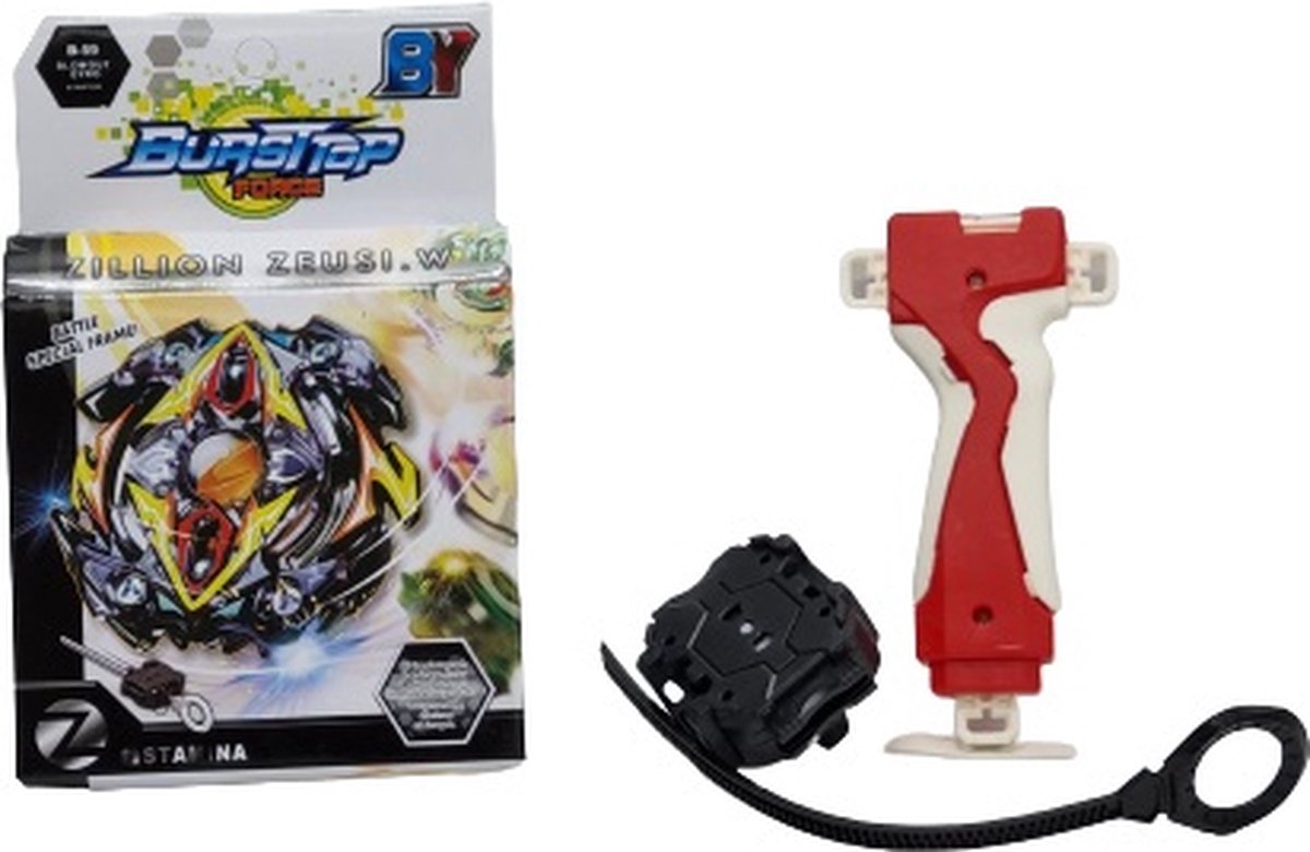 Bursttop B-59 Zillion Zeusi - beyblade Beyblade - Inclusief Launcher - Beyblade Burst - Beyblade Speelgoed- Beyblade Burst Turbo- Beyblade Burst Evolution- Gyro