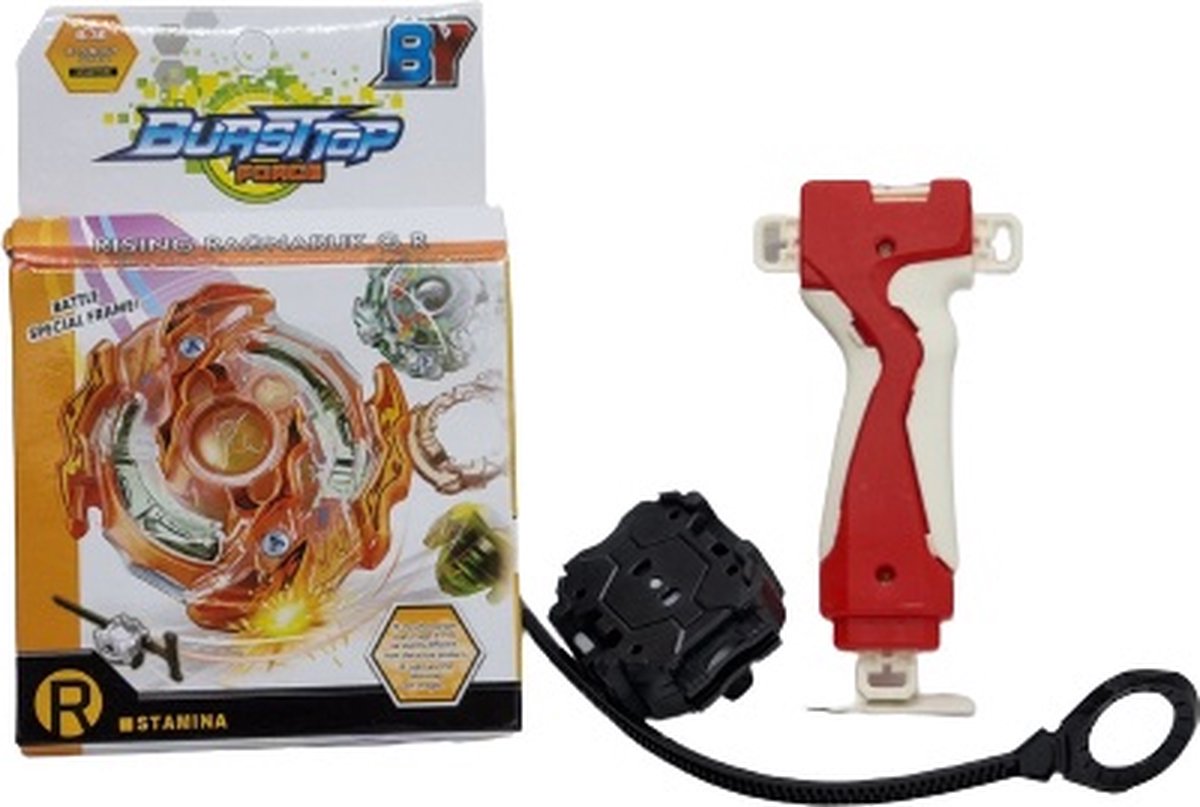 Bursttop Force B-36 Rising Ragnaruk G.R  - beyblade Beyblade Compleet - Inclusief Launcher - Beyblade Burst - Beyblade Speelgoed- Beyblade Burst Turbo- Beyblade Burst Evolution- Gyro