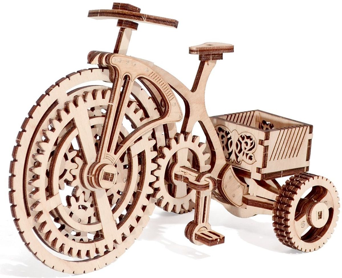 Wood Trick Fiets - Houten Modelbouw