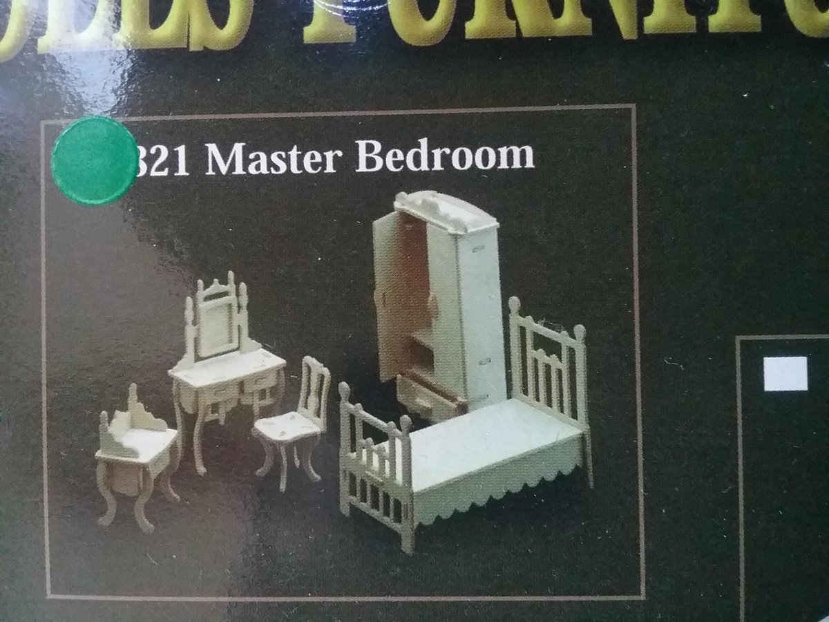 1:12 Woodcraft  Badkamer kit