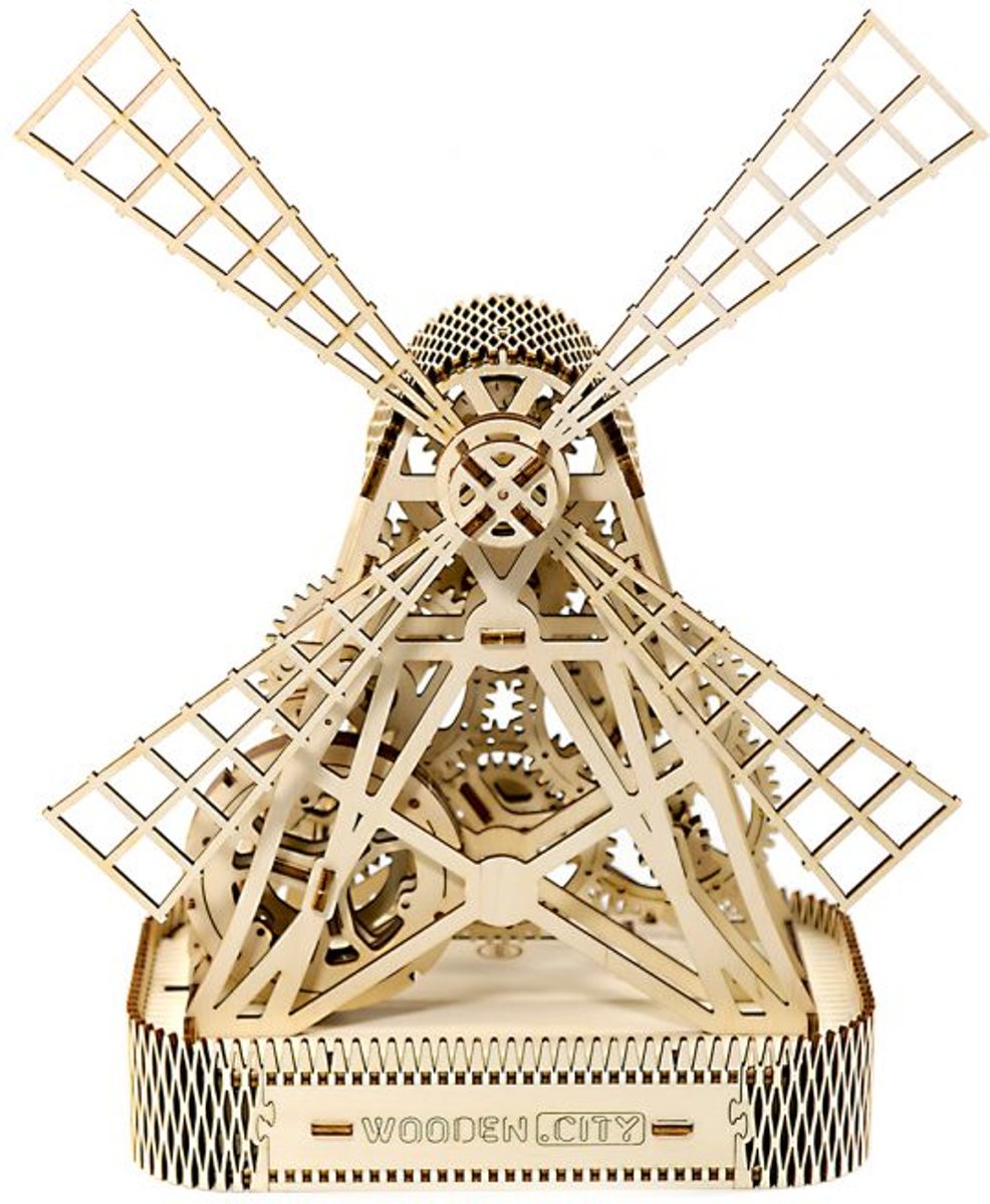 Molen – Houten Modelbouw / 3D Puzzel – Wooden City