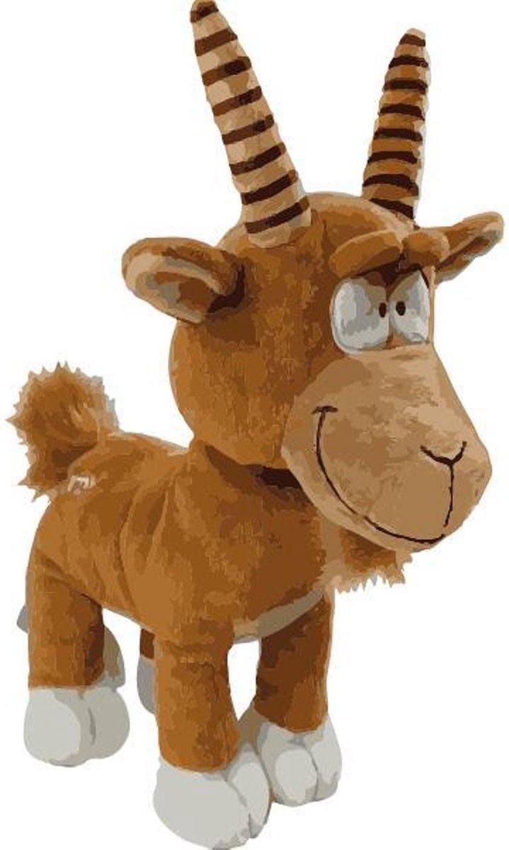 Woody - knuffel groot Geit - 50cm – 202-1-GTO-V/010