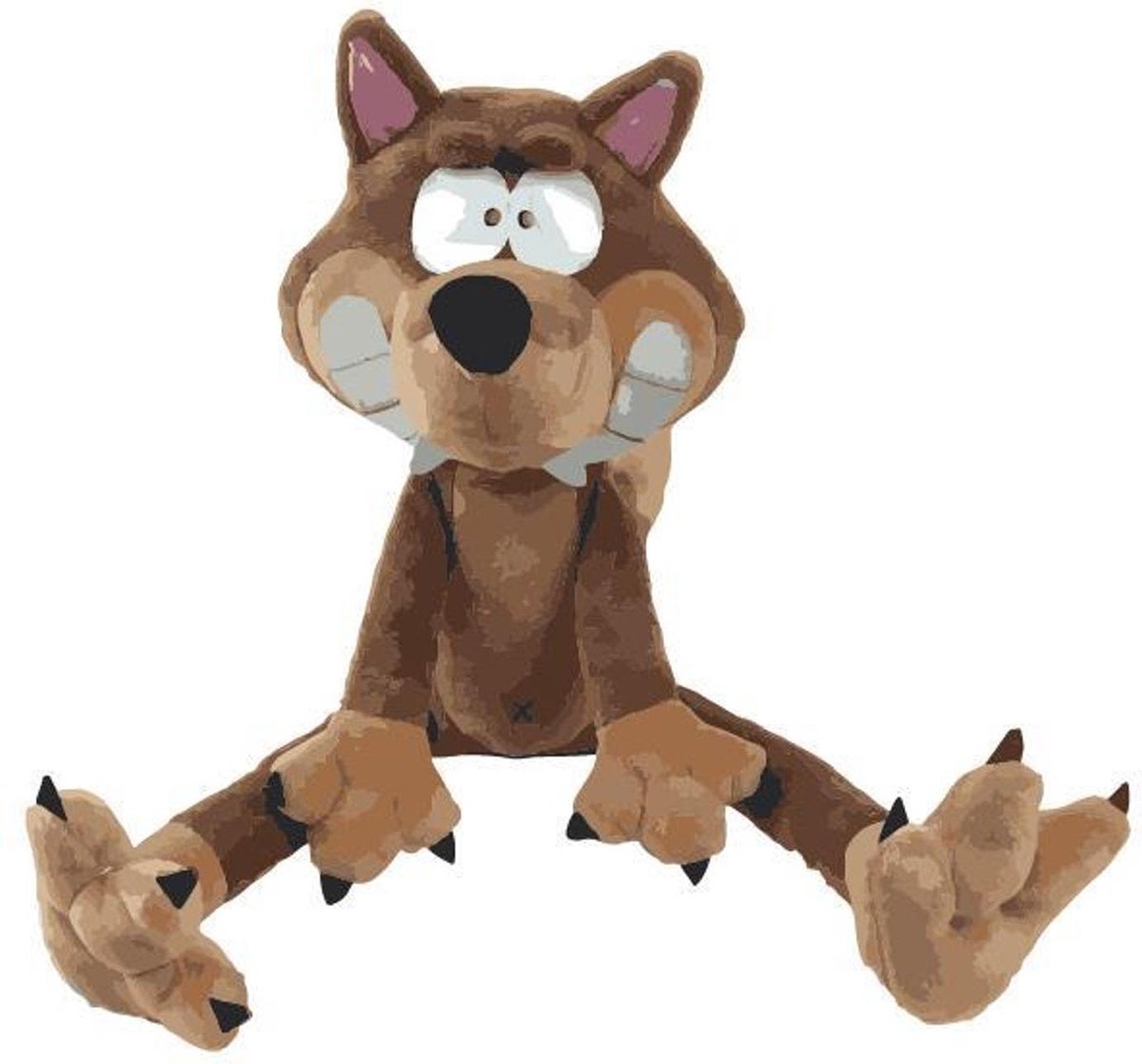 Woody - knuffel groot Wolf - 50cm – 202-1-GTO-V/030