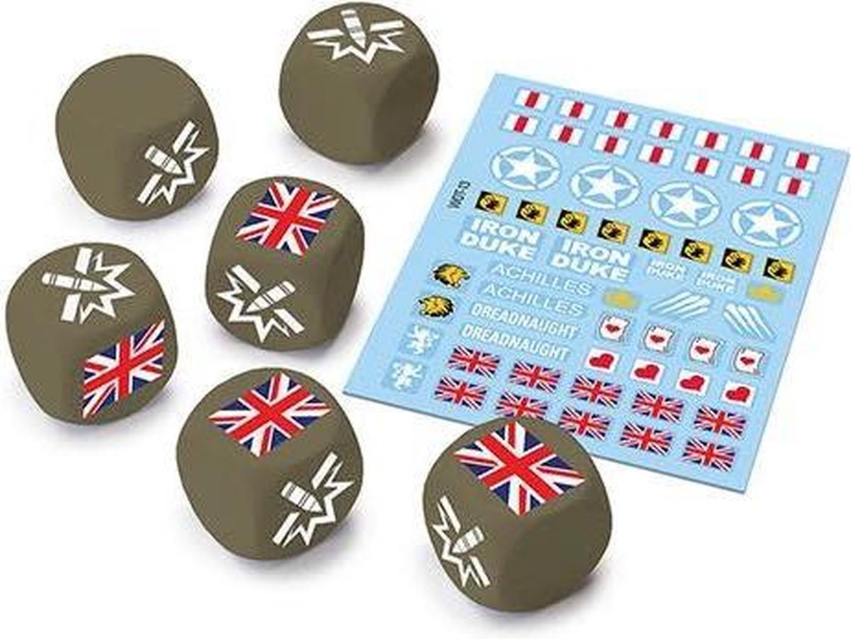 U.K. Dice and Decals