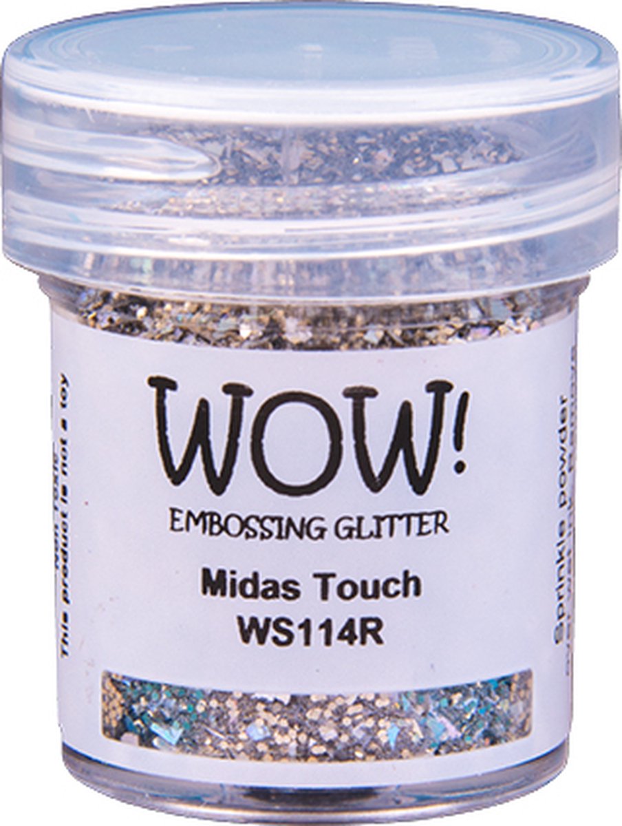 Embossing Glitters Midas Touch 15 ml, WOW, WS114R (O)