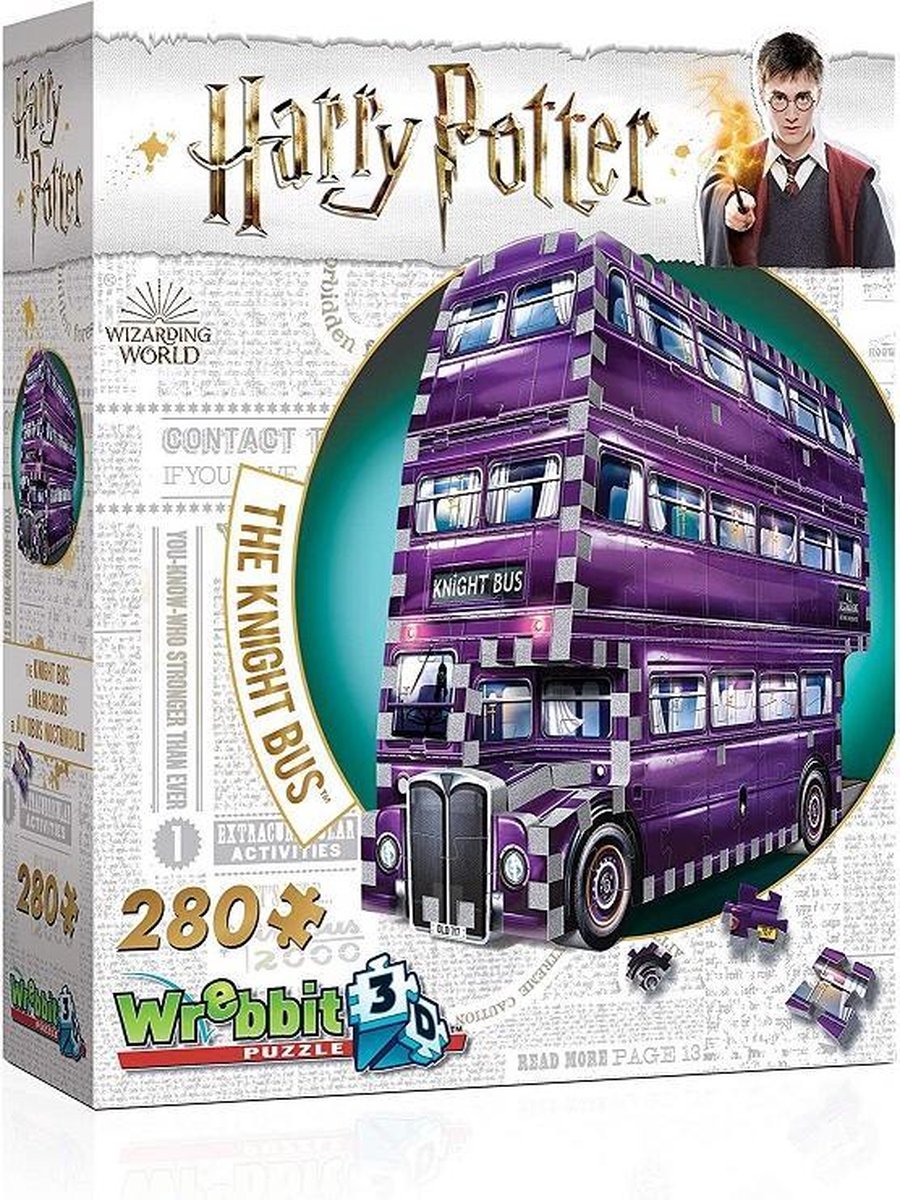 Harry Potter - Knight bus (3d puzzel)