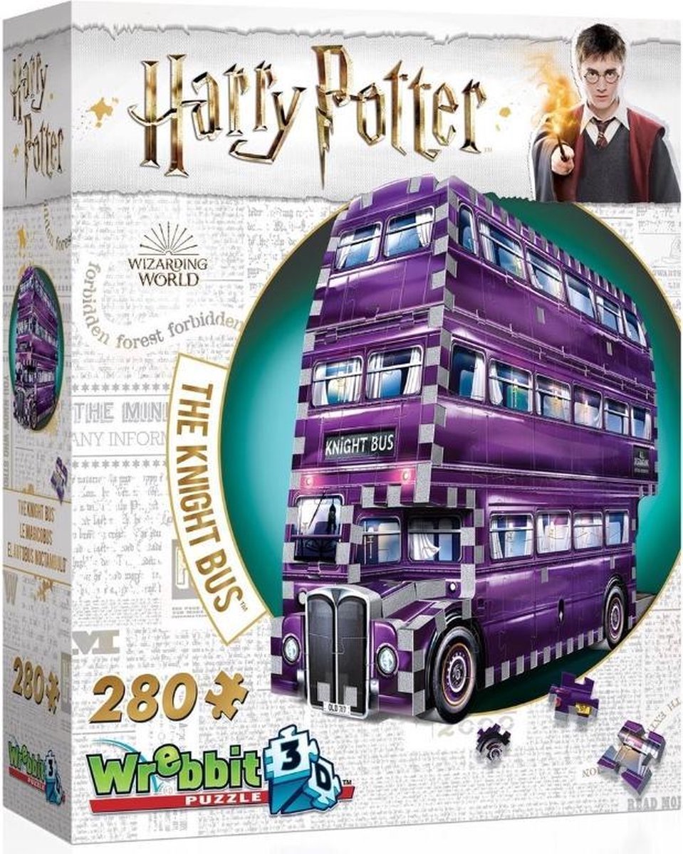 Harry Potter - The knight bus (280 stukjes, 3d puzzel)