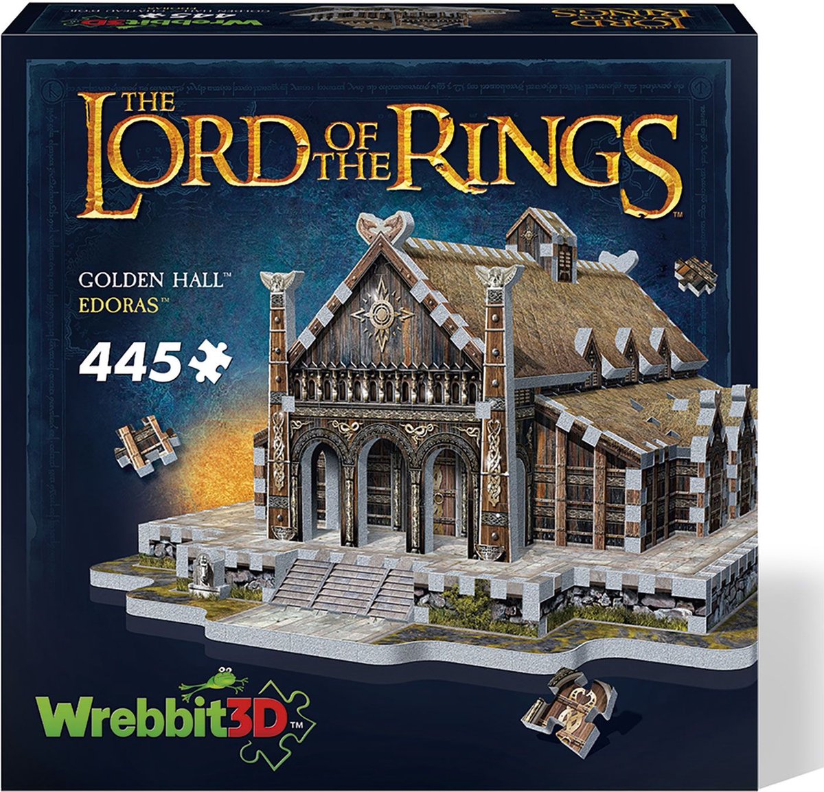 Wrebbit 3D Puzzle - Lord of the Rings Edoras-Golden Hall (460)