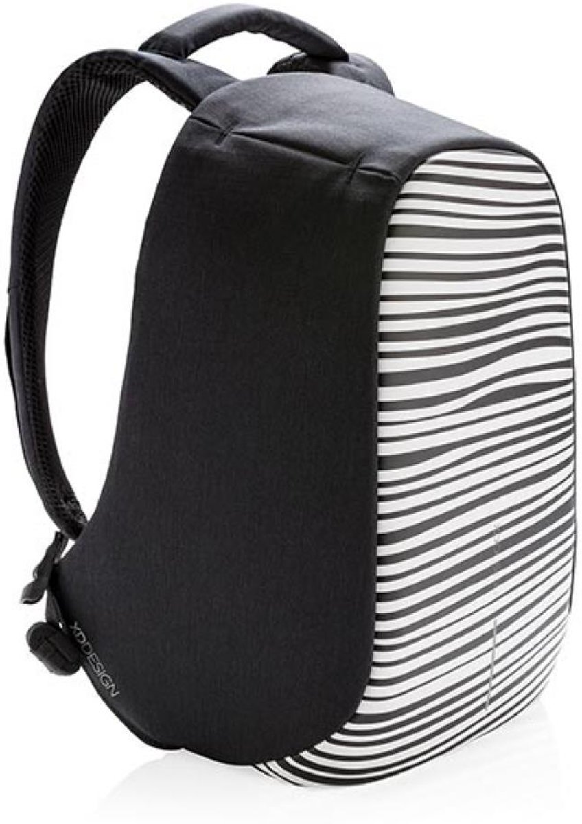 XD Design Bobby compact anti-diefstal rugzak- laptoptas - zebra