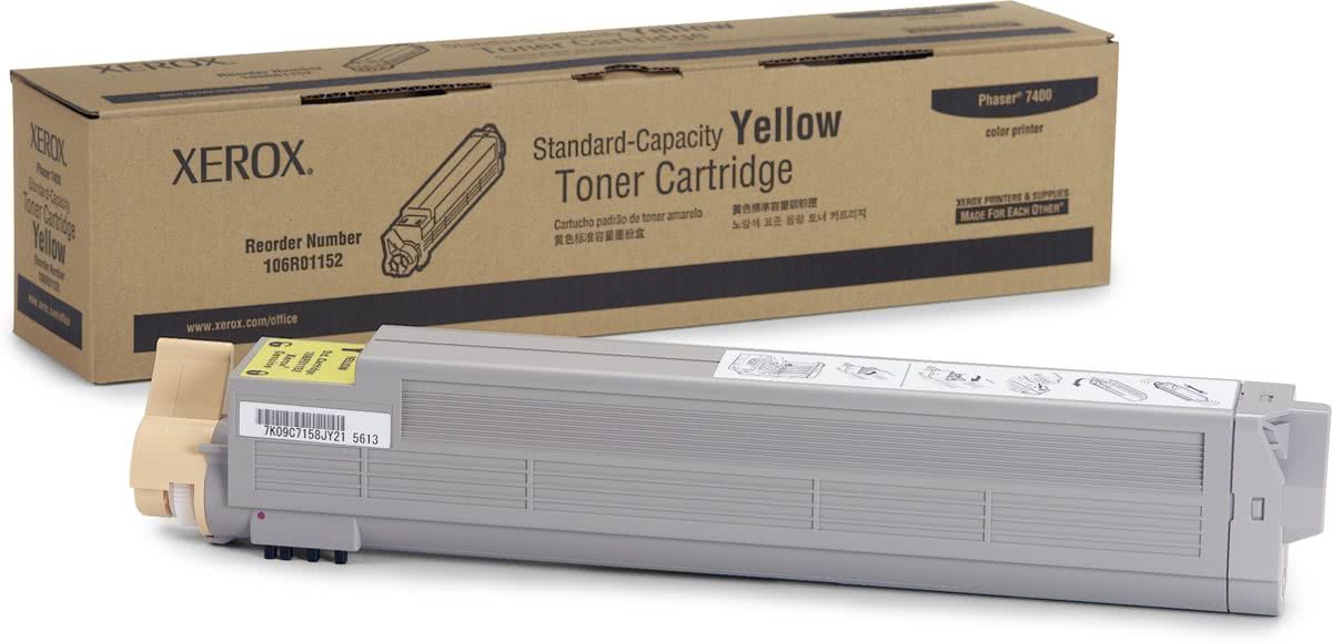 XEROX 106R01152 - Toner Cartridge / Geel / Standaard Capaciteit