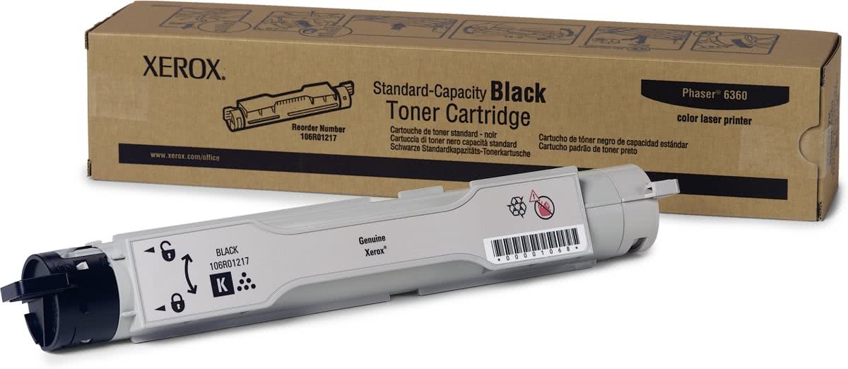 XEROX 106R01217 - Toner Cartridge / Zwart / Standaard Capaciteit