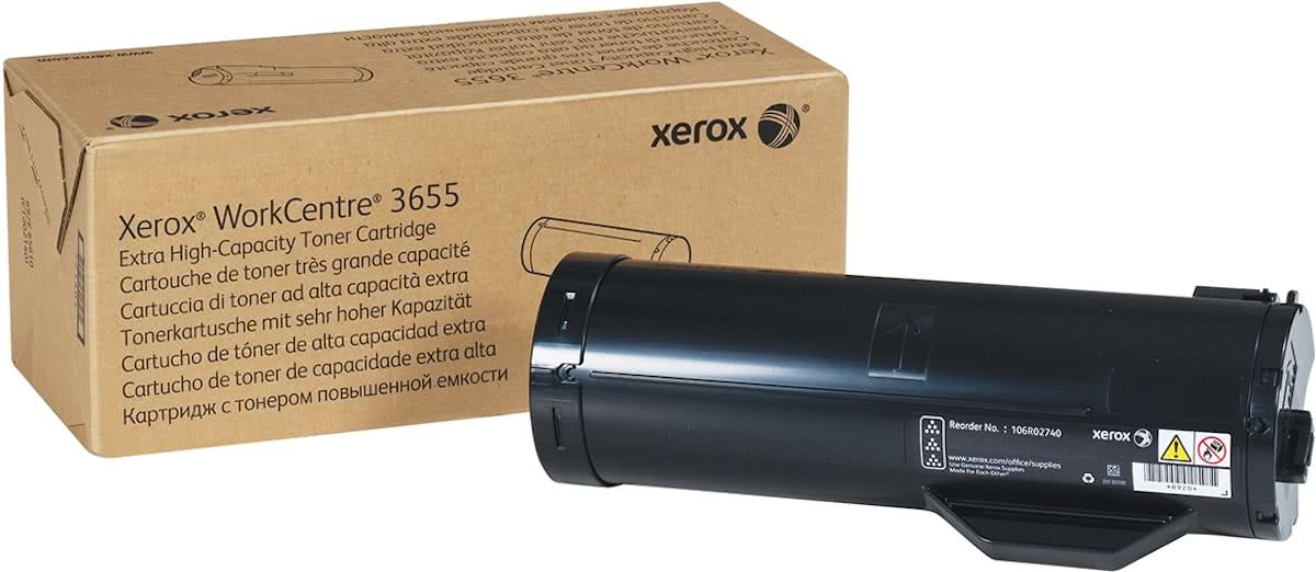 XEROX 106R02740 - Toner Cartridge / Zwart / Extra Hoge Capaciteit