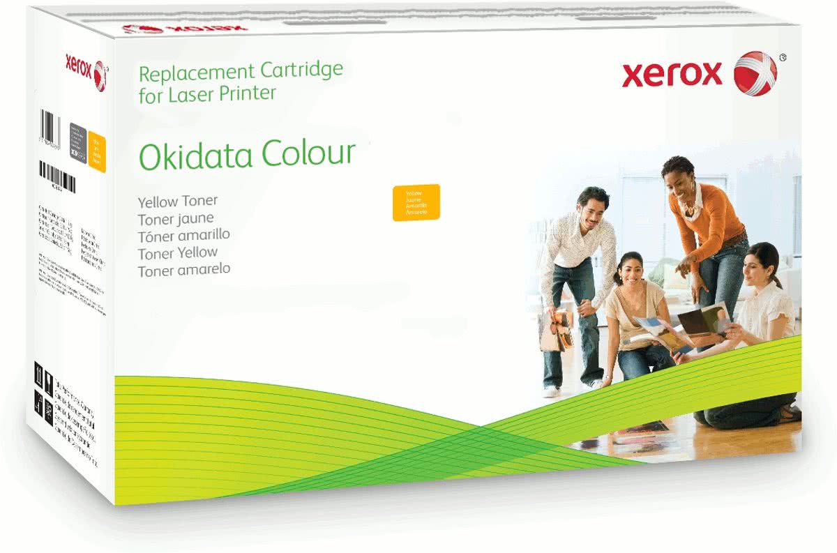 Xerox 006R03132 - Toner Cartridges / Geel alternatief voor Oki 43459369