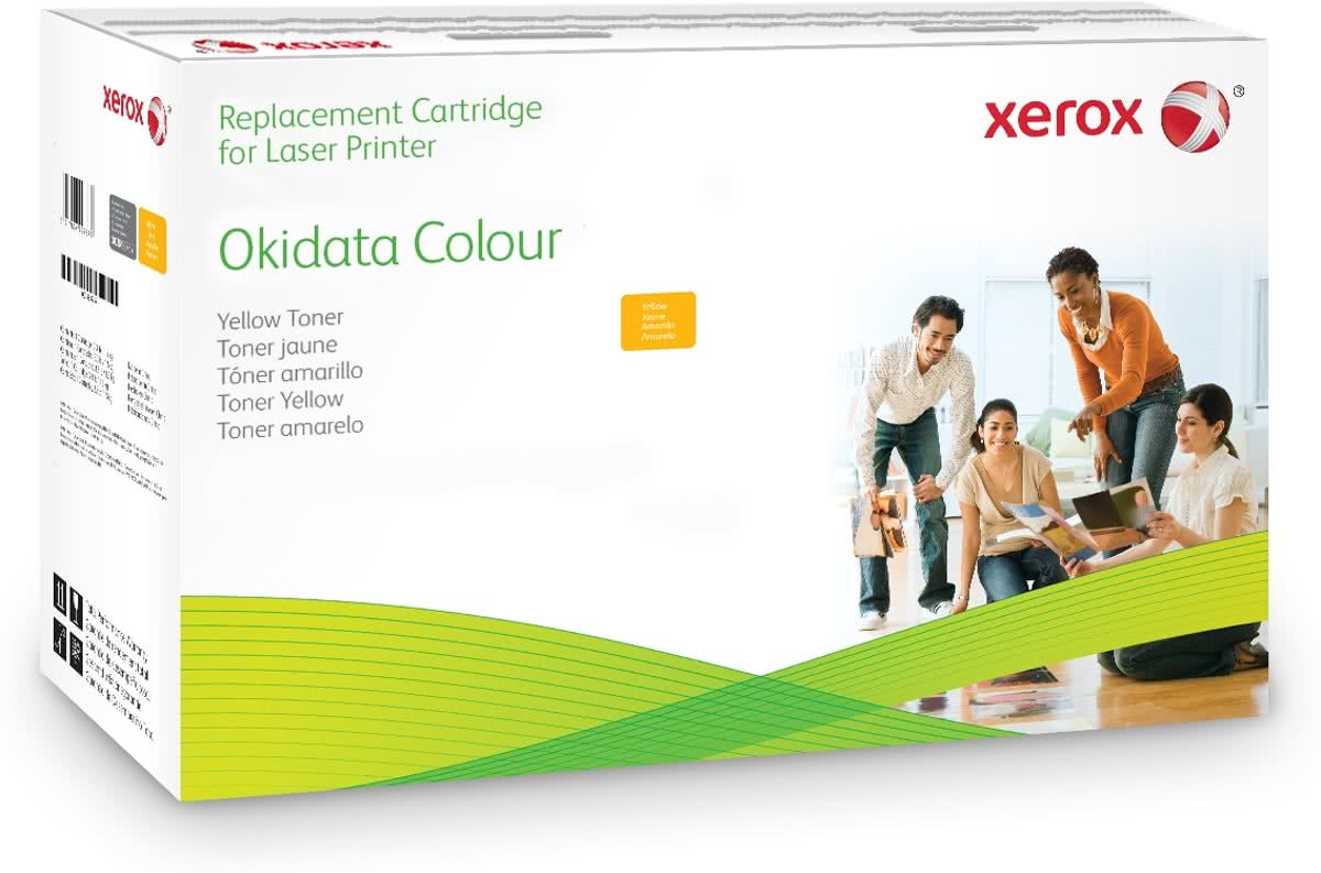 Xerox 006R03188 - Toner Cartridges / Geel alternatief voor Oki 43872305