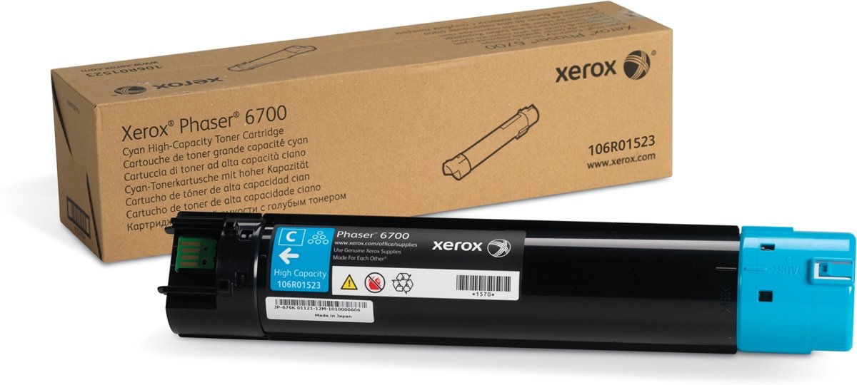 Xerox 106R01523 tonercartridge Original Cyaan 1 stuk(s)