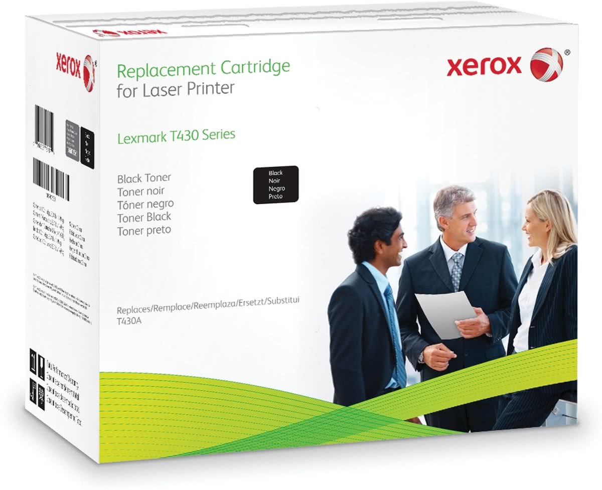 Xerox 106R01561 - Toner Cartridges / Zwart alternatief voor Lexmark 12A8325, 12A8425