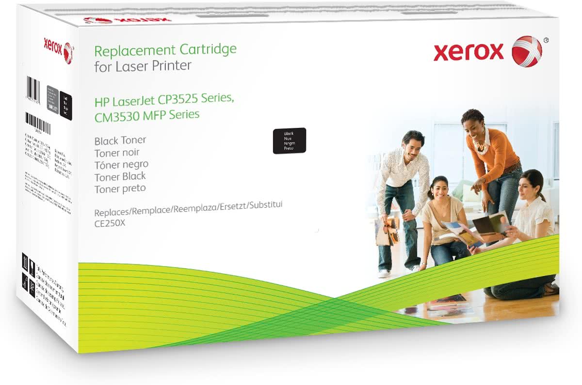 Xerox 106R02137 - Toner Cartridges / Zwart alternatief voor HP CE250X