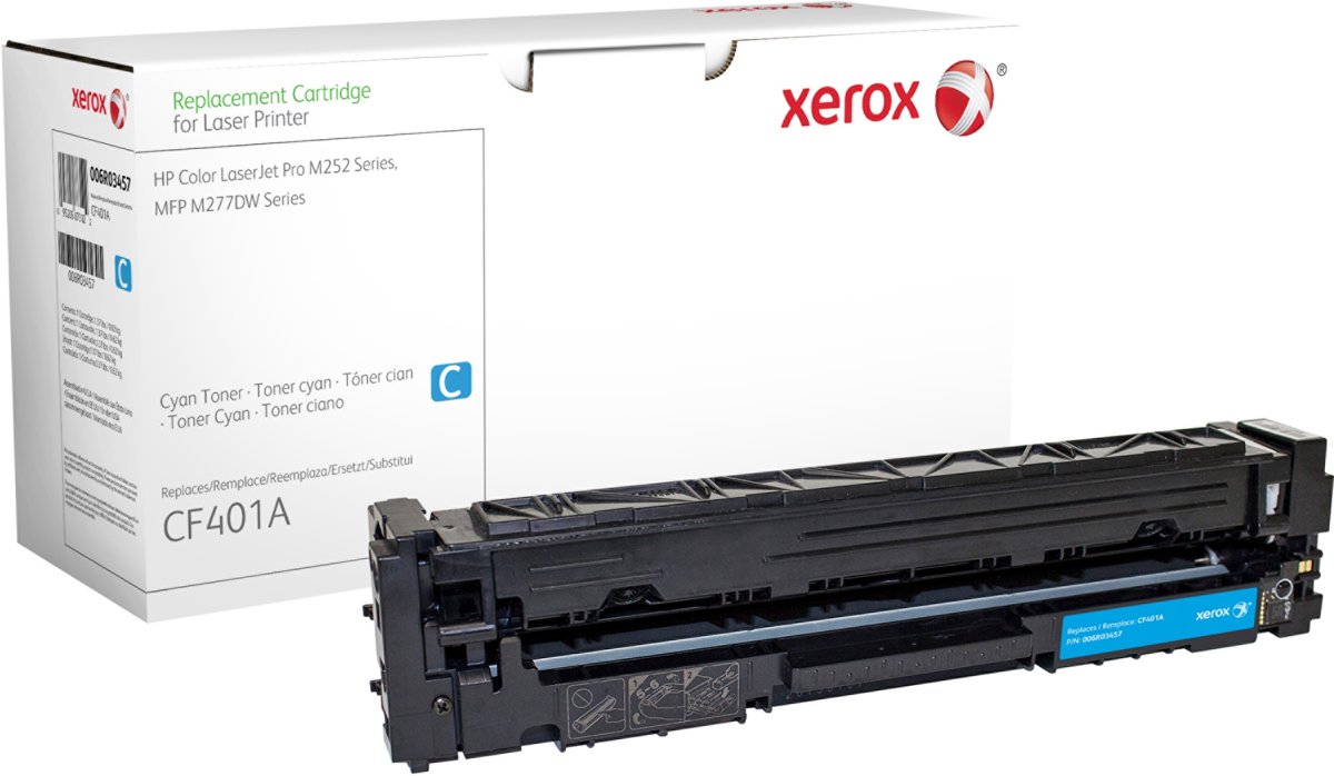 Xerox Cyaan Toner Cartridge. Gelijk Aan Hp Cf401A