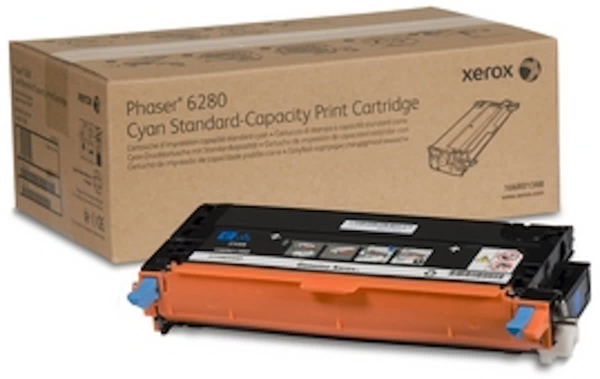 Xerox Cyan High Capacity Print Cartridge, Phas