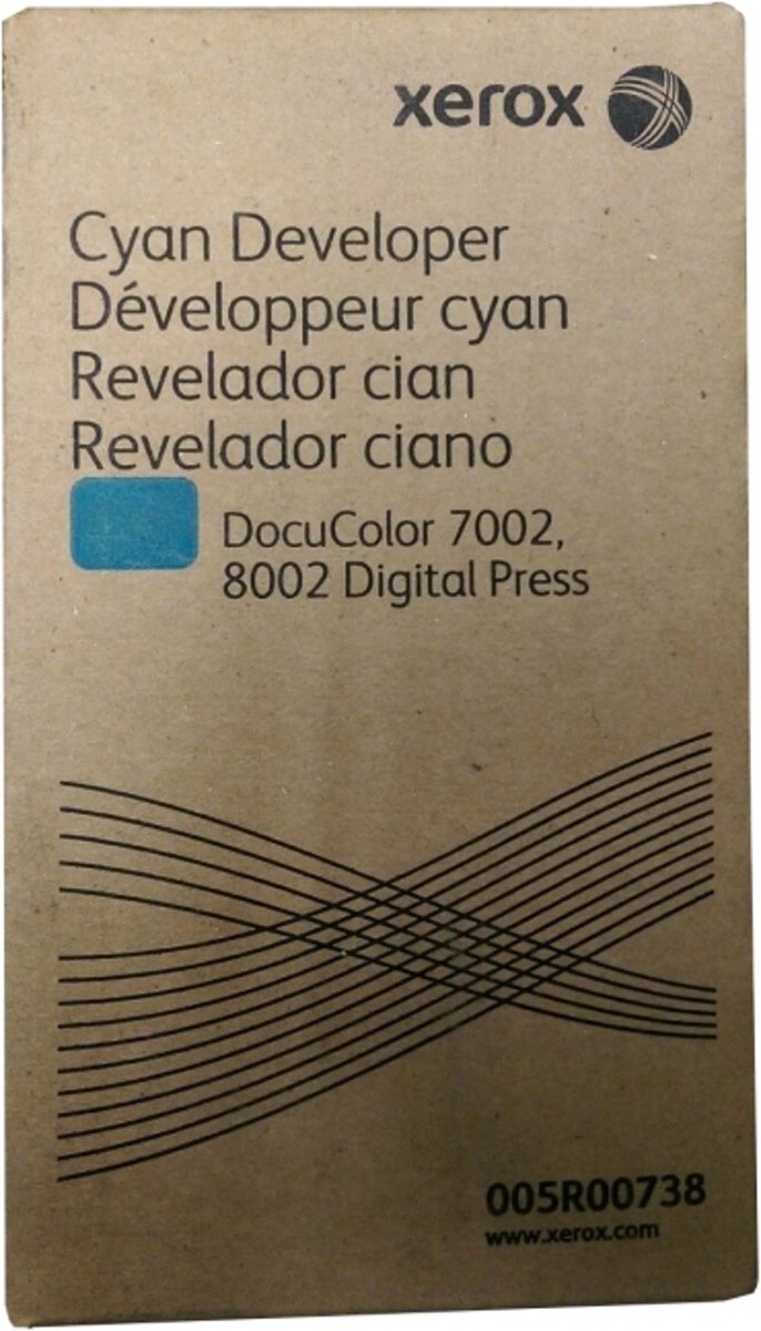 Xerox DOCUCOLOR 7002/8002 DEVELOPER CARTRIDGE cyan