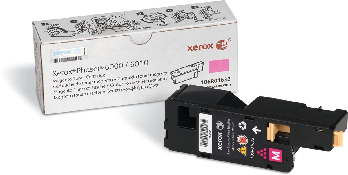 Xerox Magenta Toner Cartridge, Phaser 6000/601