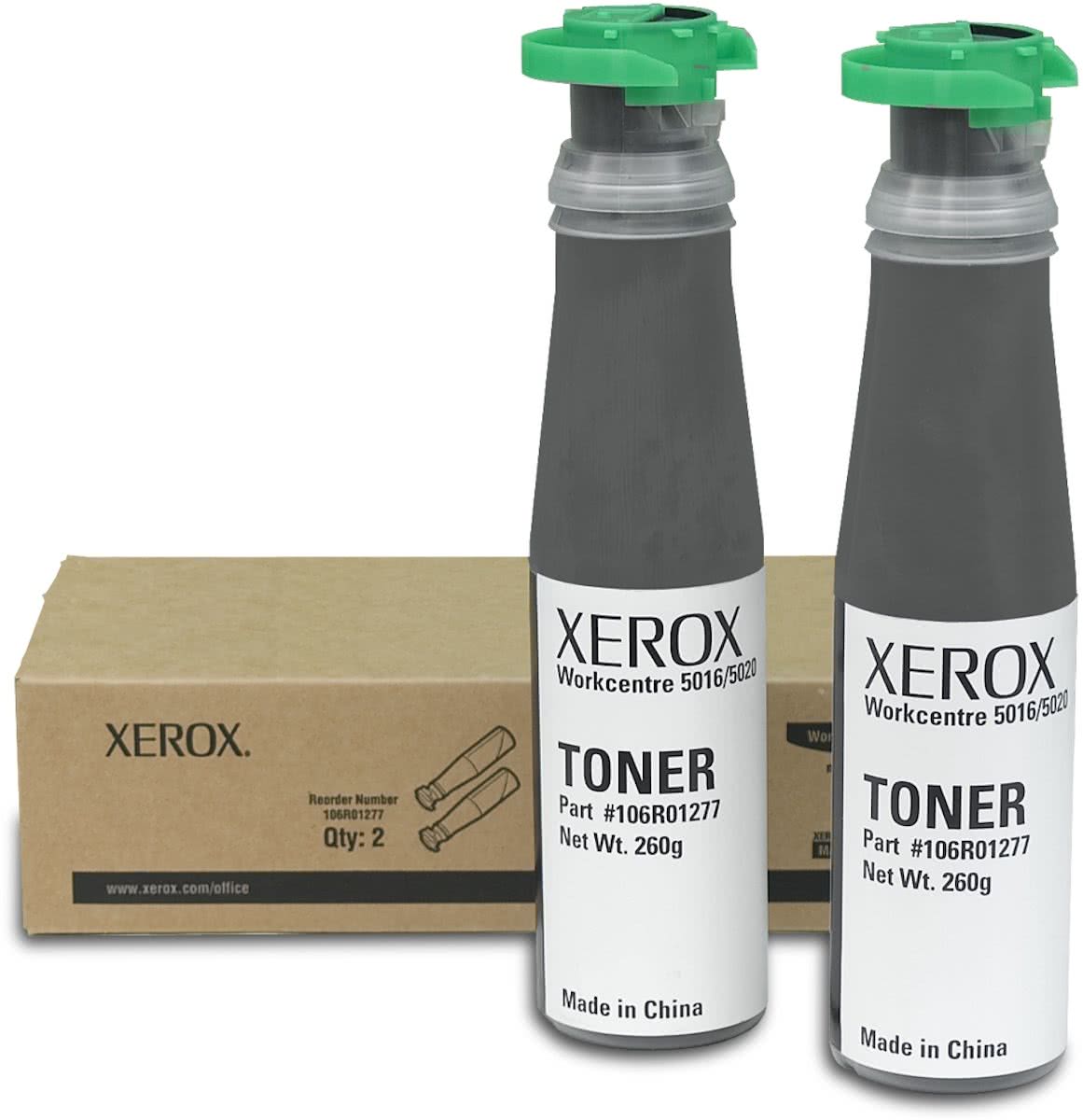 Xerox cartridge: Zwarte toner fles