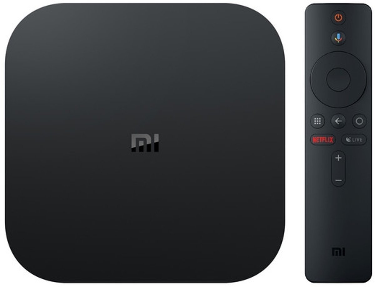 Xiaomi MI Box S 8 GB zwart 4K incl. Afstandsbediening