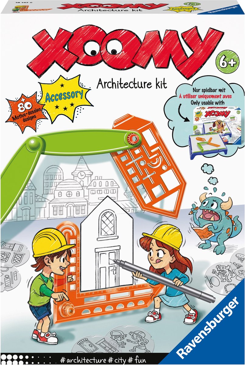 Ravensburger   Architecture Kit - Uitbreiding voor   Tekenmachine  