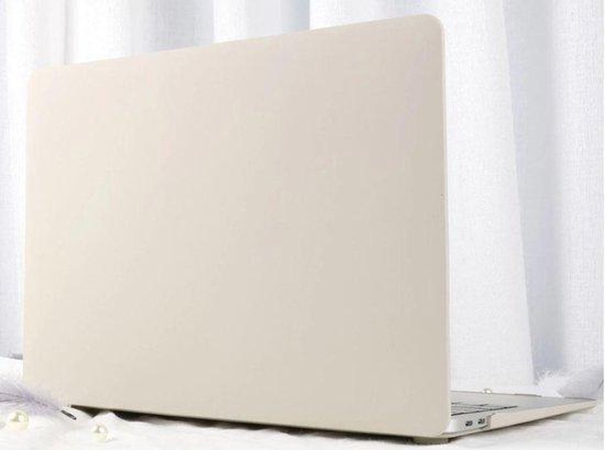 Macbook Case voor New MacBook Air 13 inch (A1932) 2018 - 2019 -2020 - Laptopcover - Matte Beige