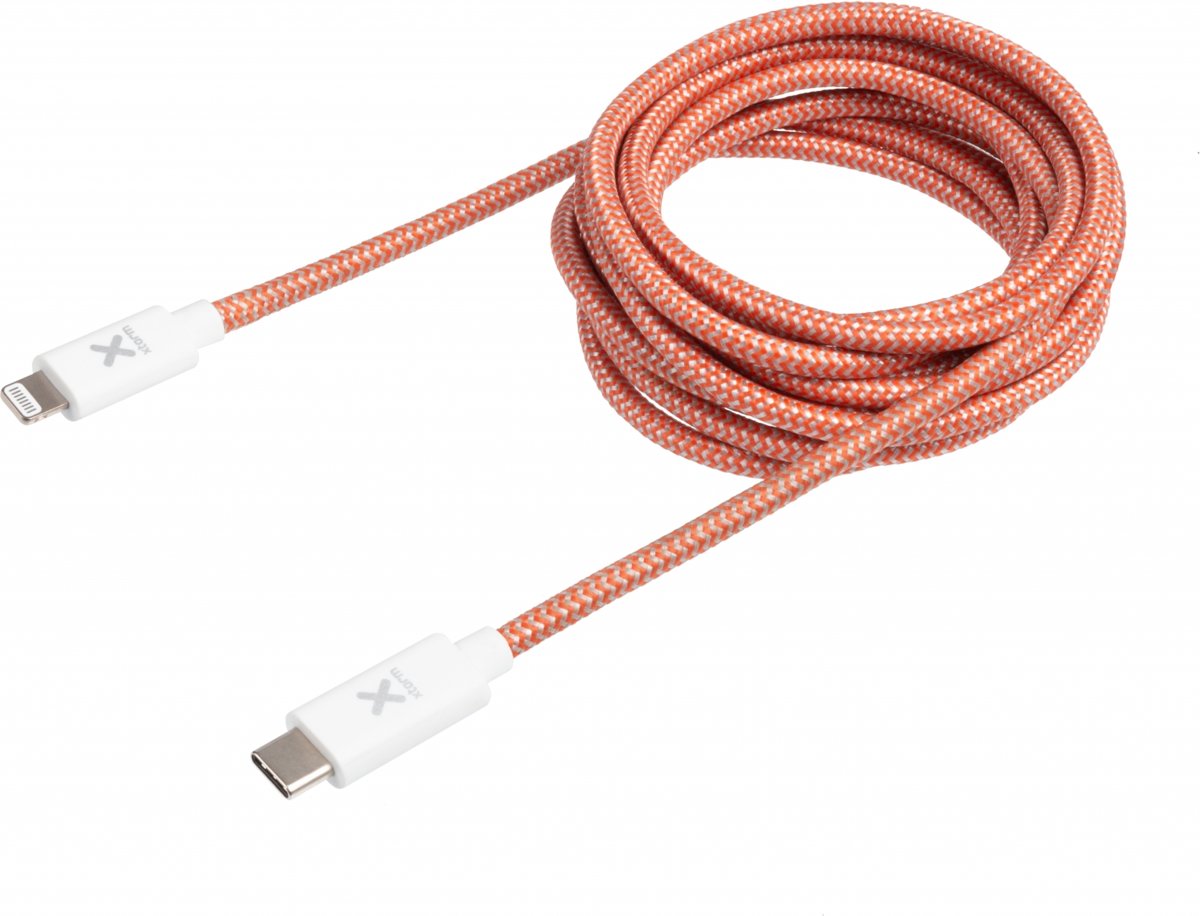 Xtorm Lightning naar USB-C kabel - 2,5 meter